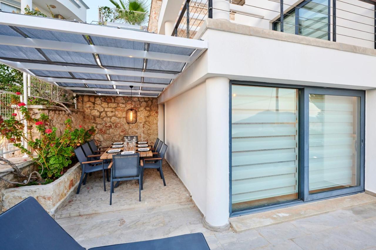 Luxus Villa Skyla Mit 5 Schlafzimmern & Meer-Blick Kaş Zewnętrze zdjęcie